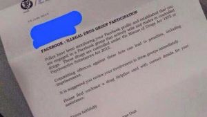 facebook police letter drug dealer