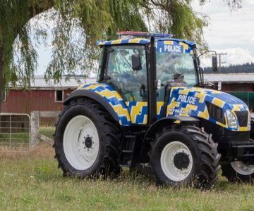 nz police tractor